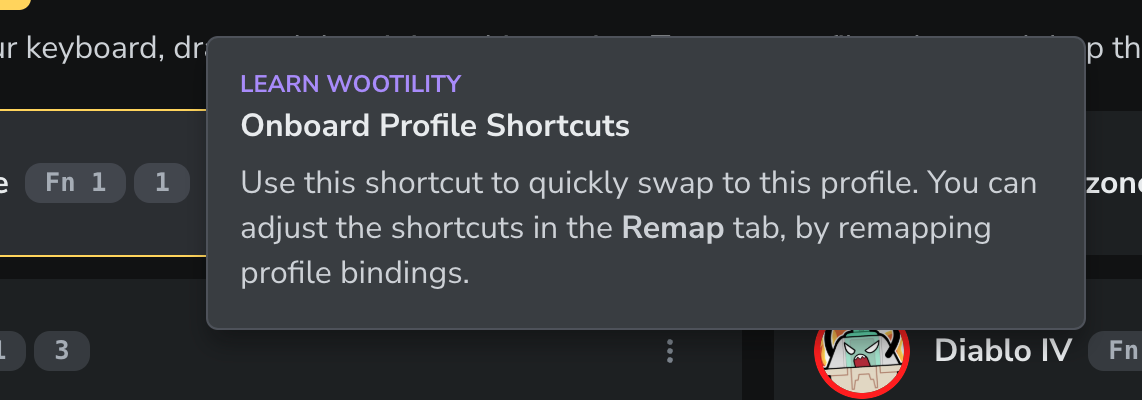 Onboard shortcuts (2)